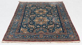 Rug, Ghom, approx. 220 x 140 cm.