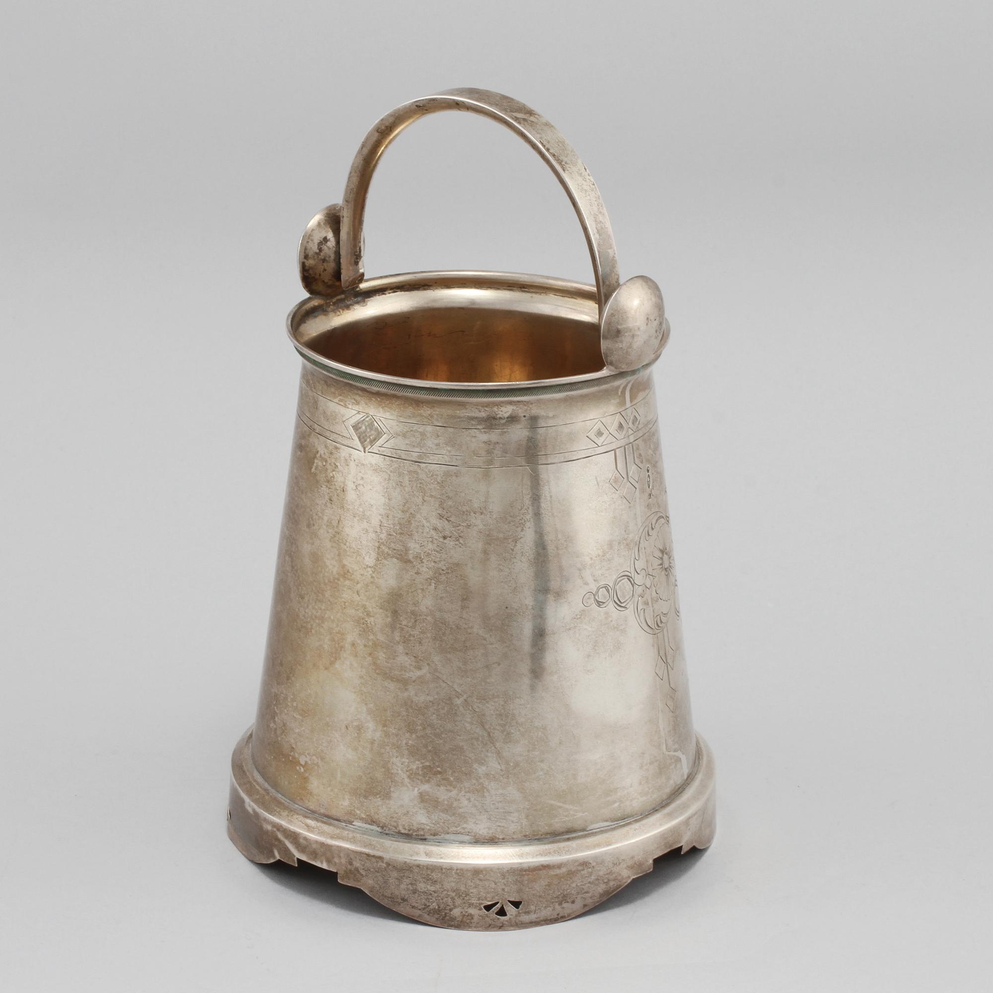 HINK, silver, Ryssland, 1908-1918. Vikt 460 g.