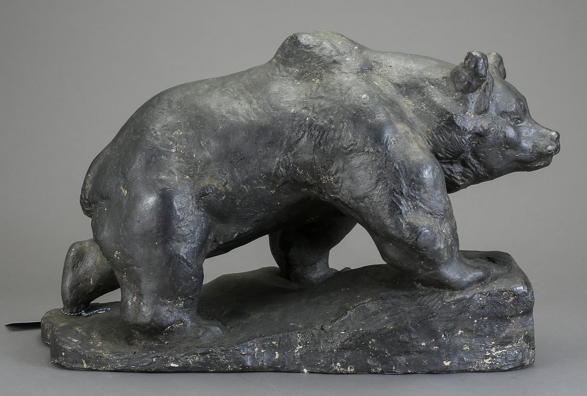 MICHAIL KATZ, skulptur, gips, signerad.