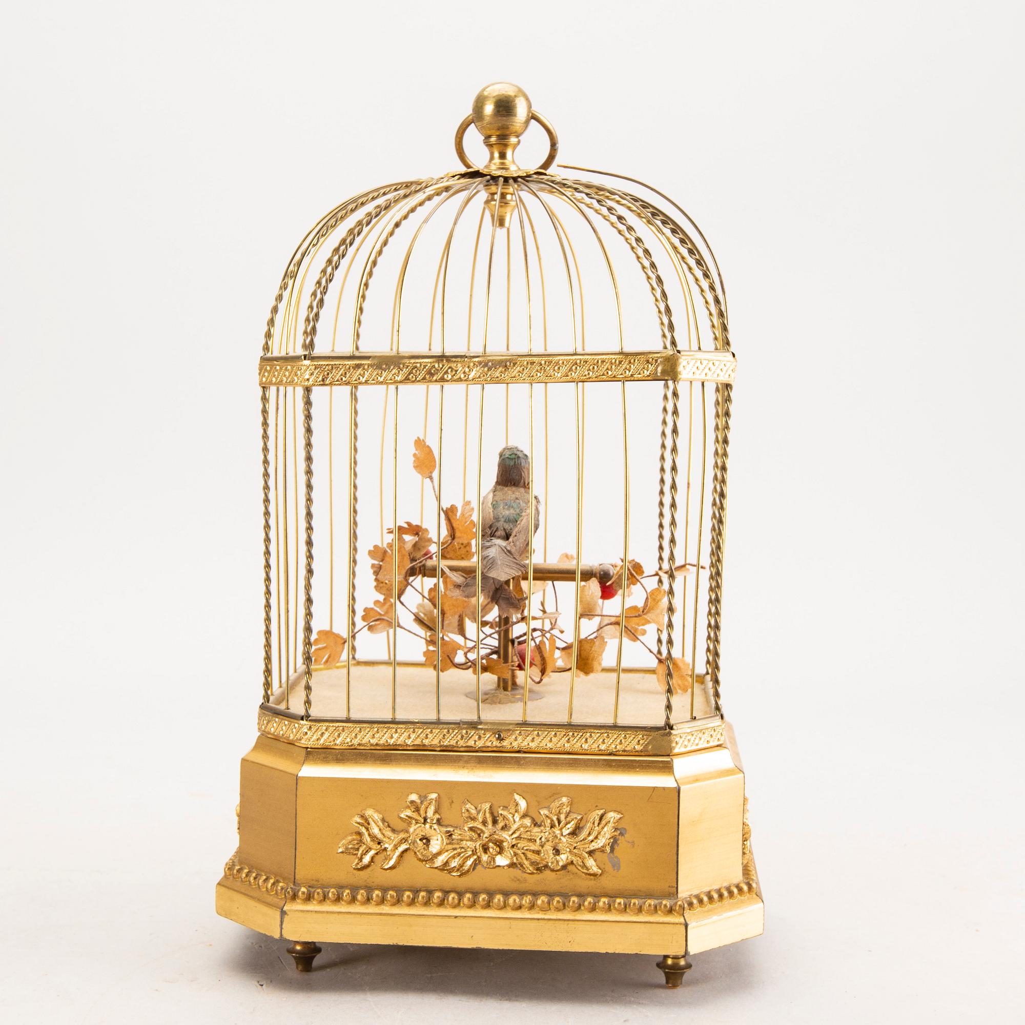 A mechanical birdcage first half of the 20th century.