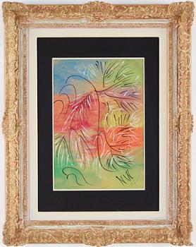 NELL WALDEN, mixxed medio on paper, signed and dated -67.