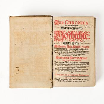 Rare periodical, with numerous engraved plates, 1690.