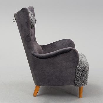 Dux, a Swedish Modern easy chair, 1940's/50's.