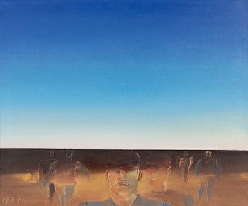 Alf Olsson, oil on canvas, signed and dated -71.