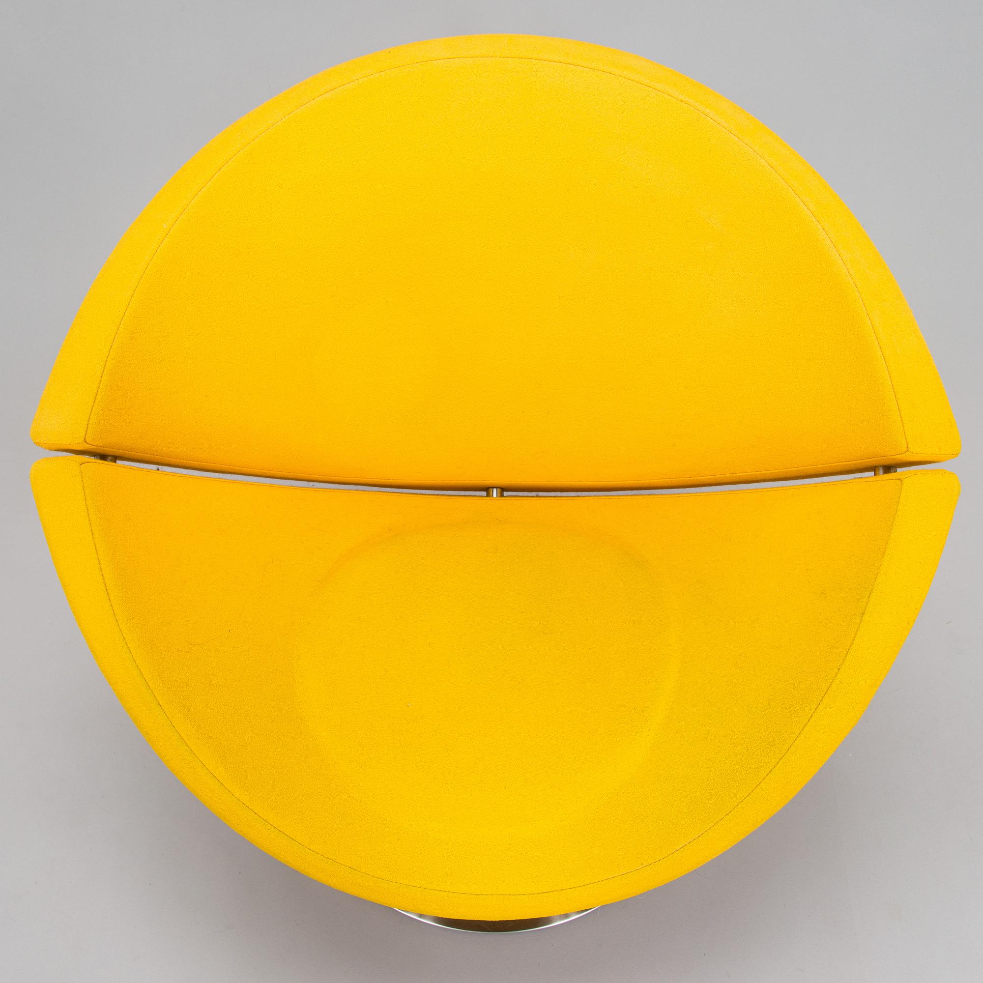 Erik Jørgensen, an "Apollo/EJ 96" armchair, Denmark, 2000s.