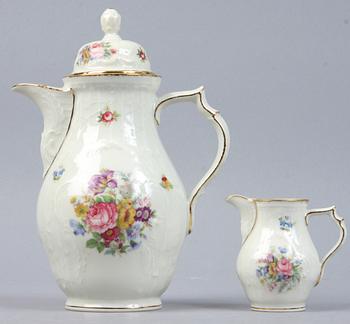 MOCCASERVIS, 18 delar, porslin, Rosenthal.