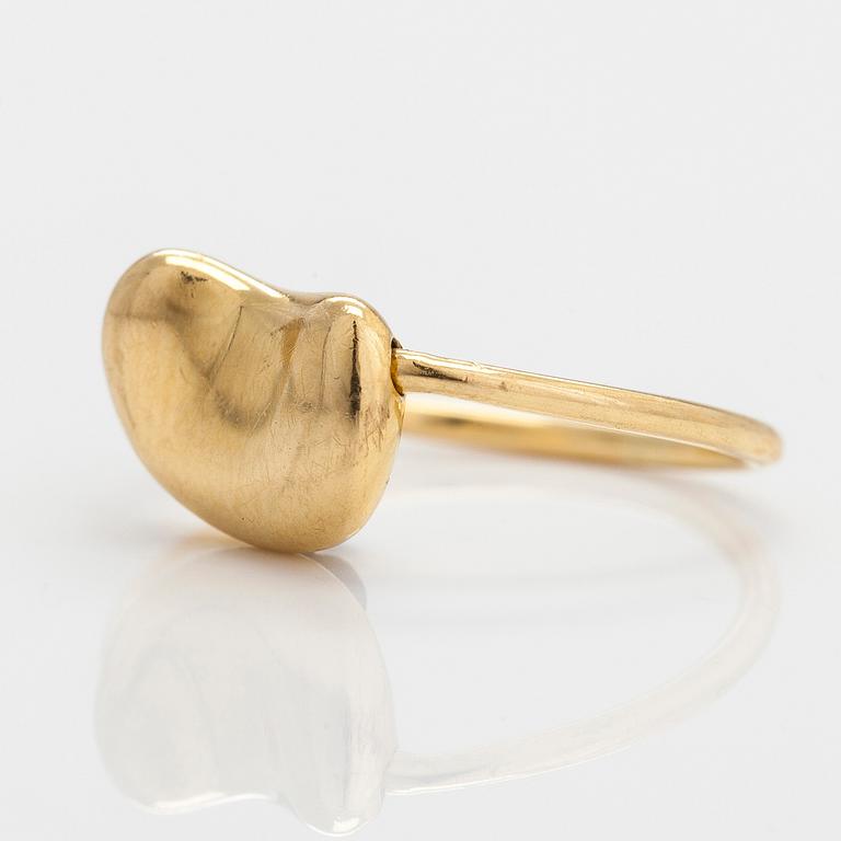 Tiffany & Co, Elsa Peretti, sormus, "Bean", 18K kultaa.