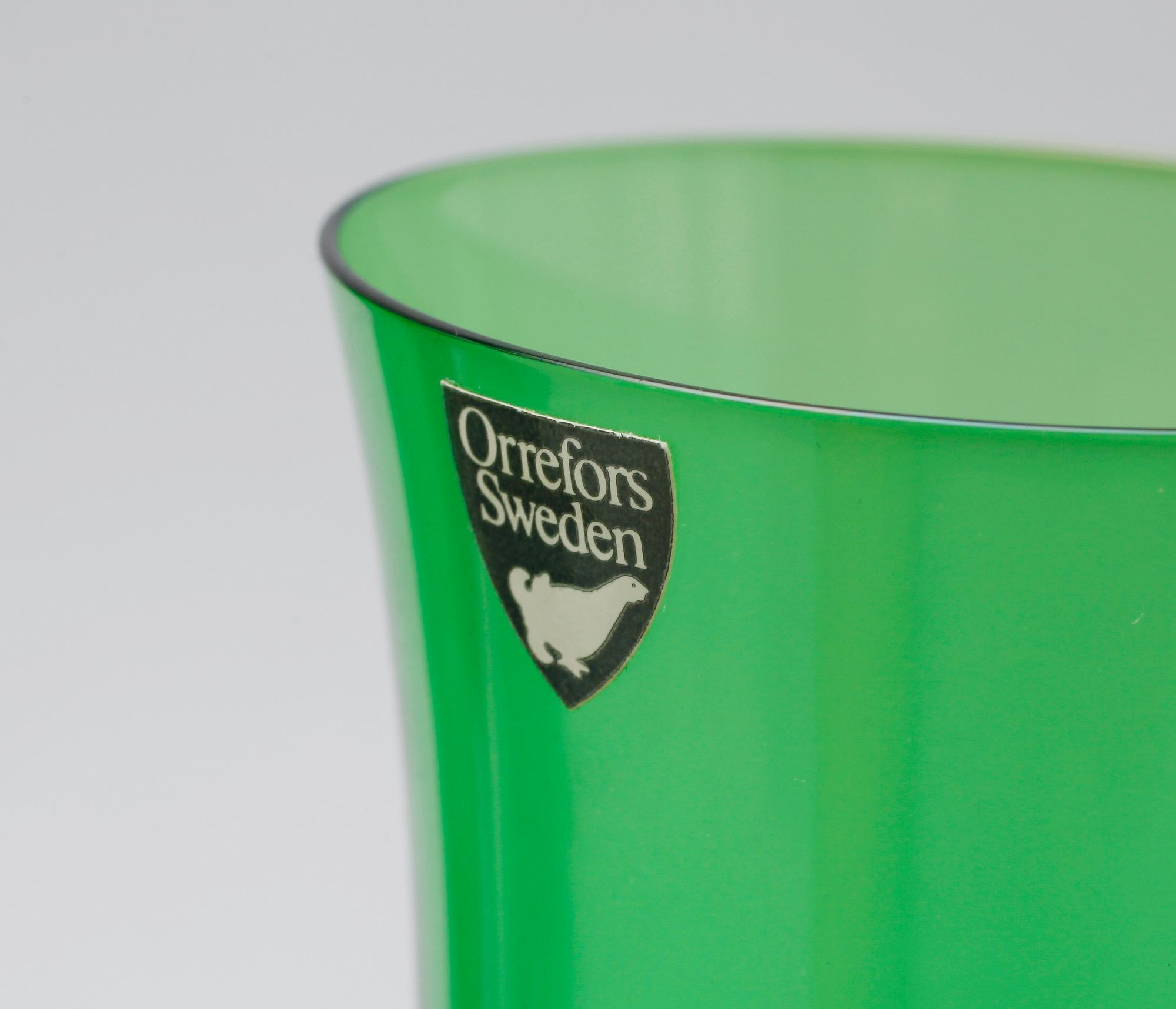CHAMPAGNEGLAS, 12 st, "Salut", Simon Gate, Orrefors.