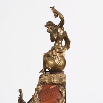 A Swedish Rococo bracket clock by Petter Ernst (1753-1784).