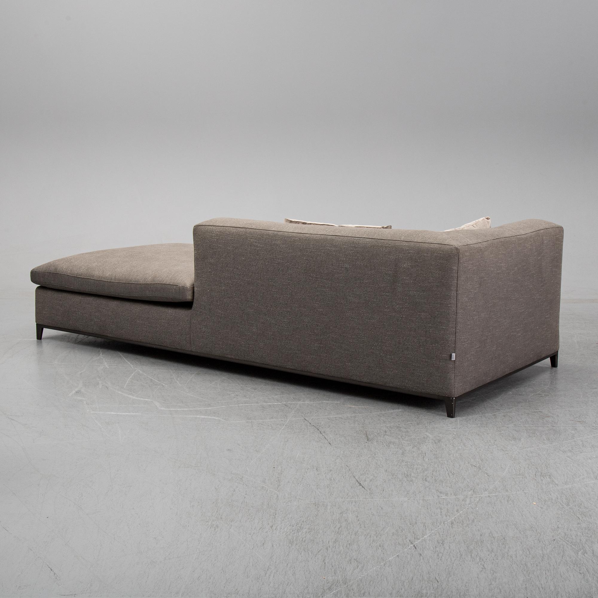 A Michel Club sofa by Antonio Citterio for B&B Italia, designed 2015.