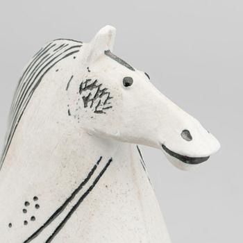 STIG LINDBERG, figurin av stengods, "Springare", Gustavsbergs studio.