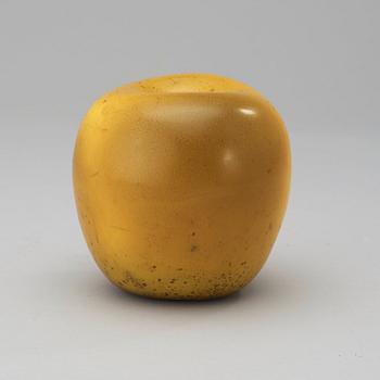 Hans Hedberg, A Hans Hedberg faience apple, Biot, France.