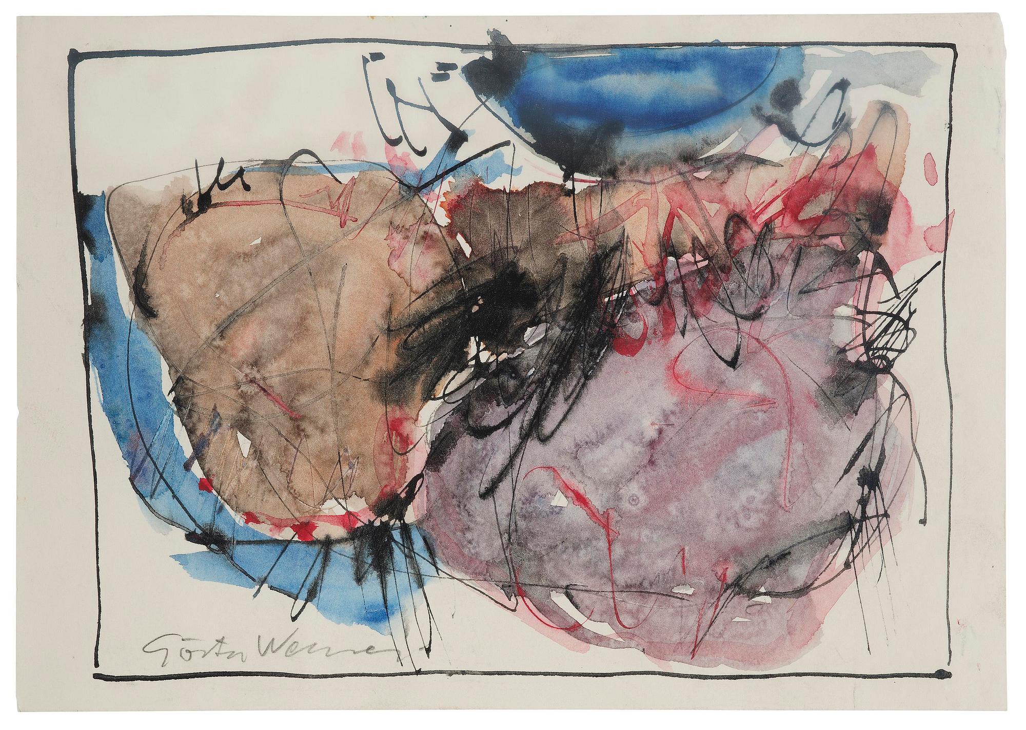 Gösta Werner, Komposition.