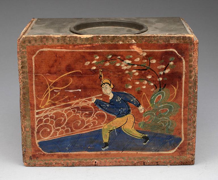 TÉSKRIN, Kina, 1900-talets början.