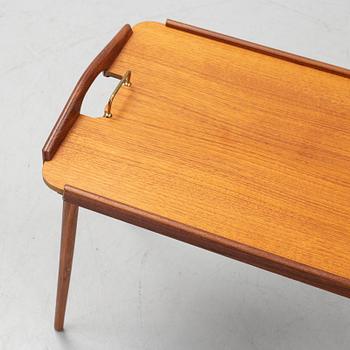 a 1950's 'Tixi' tray table by Berndt Winge for Aase Möbler, Norway.