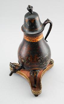 TEKÖK, målad plåt, 1700-tal.