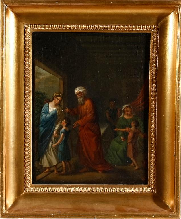 OKÄND KONSTNÄR, 1700-tal. Olja på duk.