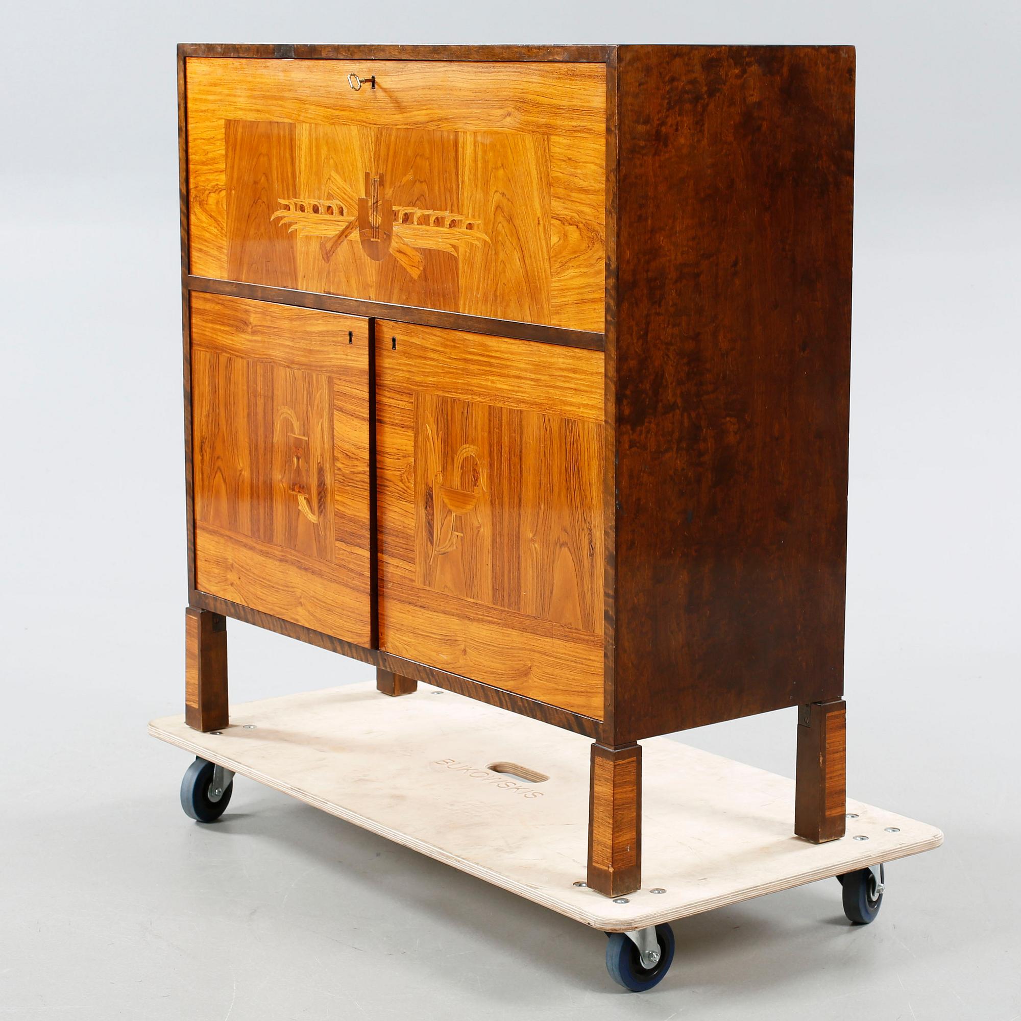 A cabinet, probably by Axel Larsson for Bodafors, 1930s/40s.