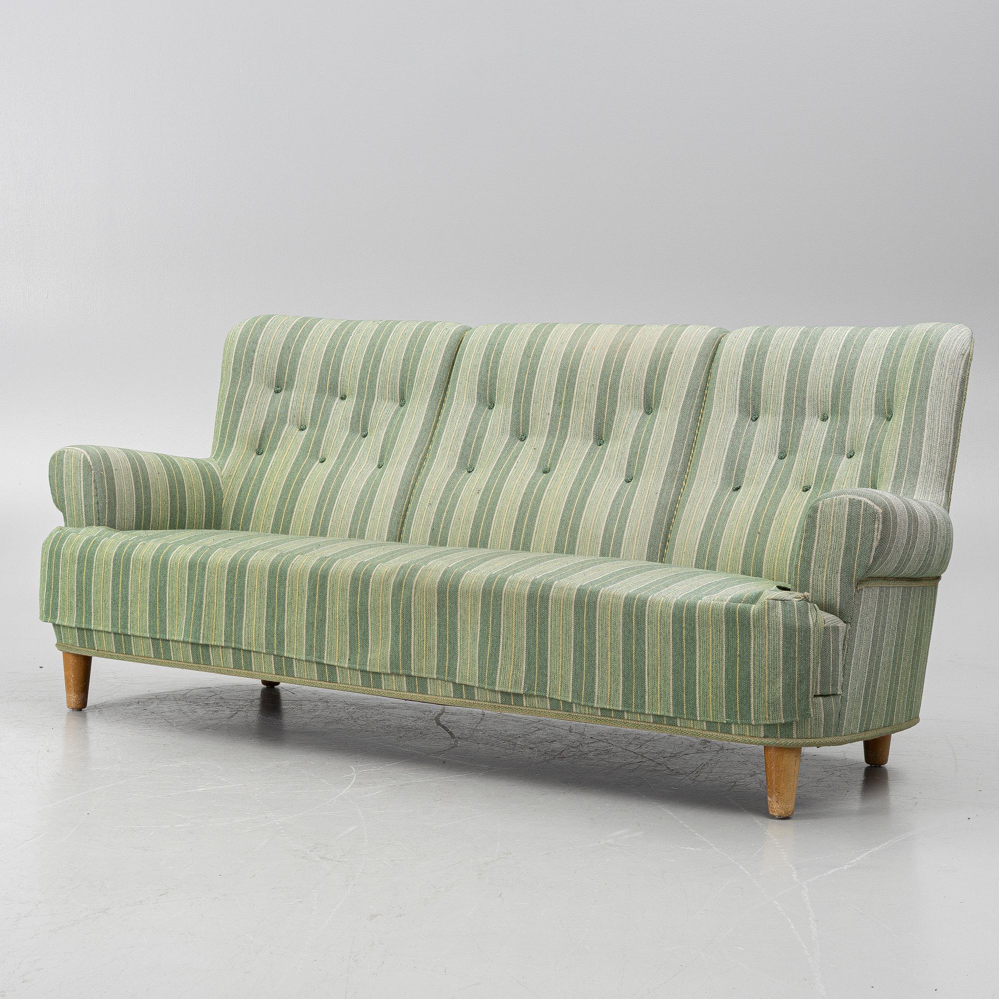 two Wergeland sofas, second half of the 20th century.