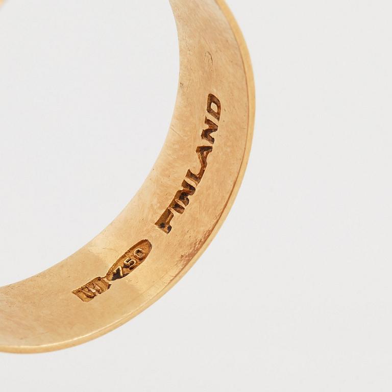 Björn Weckström för Lapponia ring 18K guld "Samurai".