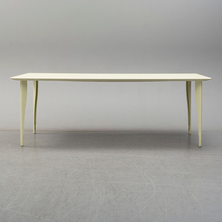 ROSS LOVEGROVE, a dining table + four chairs "Driade Bluebelle" för Driade Aleph, Italy, 1998.