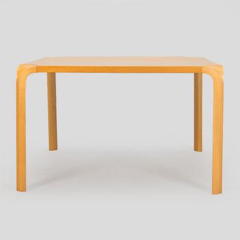 Alvar Aalto, a mid-20th century model MX800B coffee table for Artek.