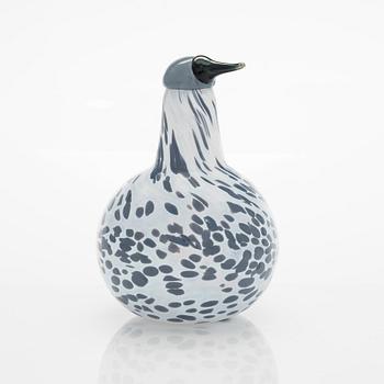 Oiva Toikka, An annual bird and egg 2013, 'Mistle Trush', signed O. Toikka Nuutajärvi 2013.