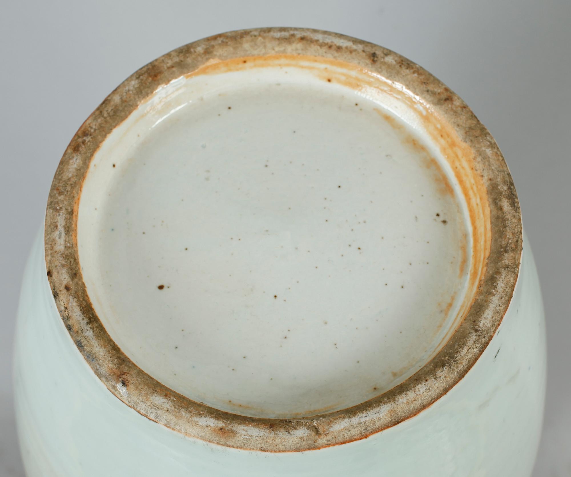 URNA, porslin, Kina, 1800-tal.