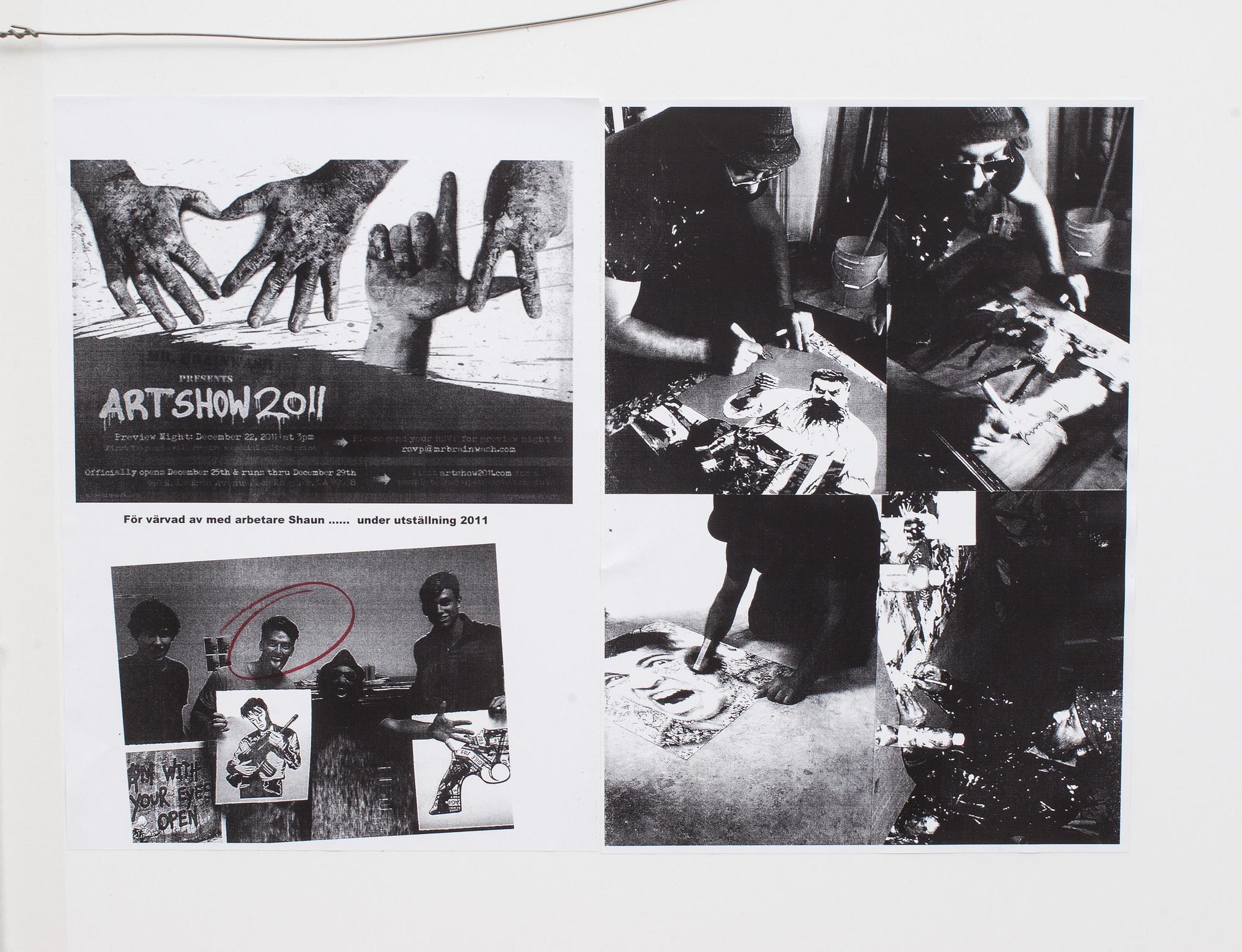 THIERRY GUETTA (MR BRAINWASH), offsettryck, signerad.