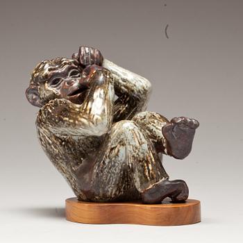 FIGURIN, stengods, Gunnar Nylund. Rörstrand.