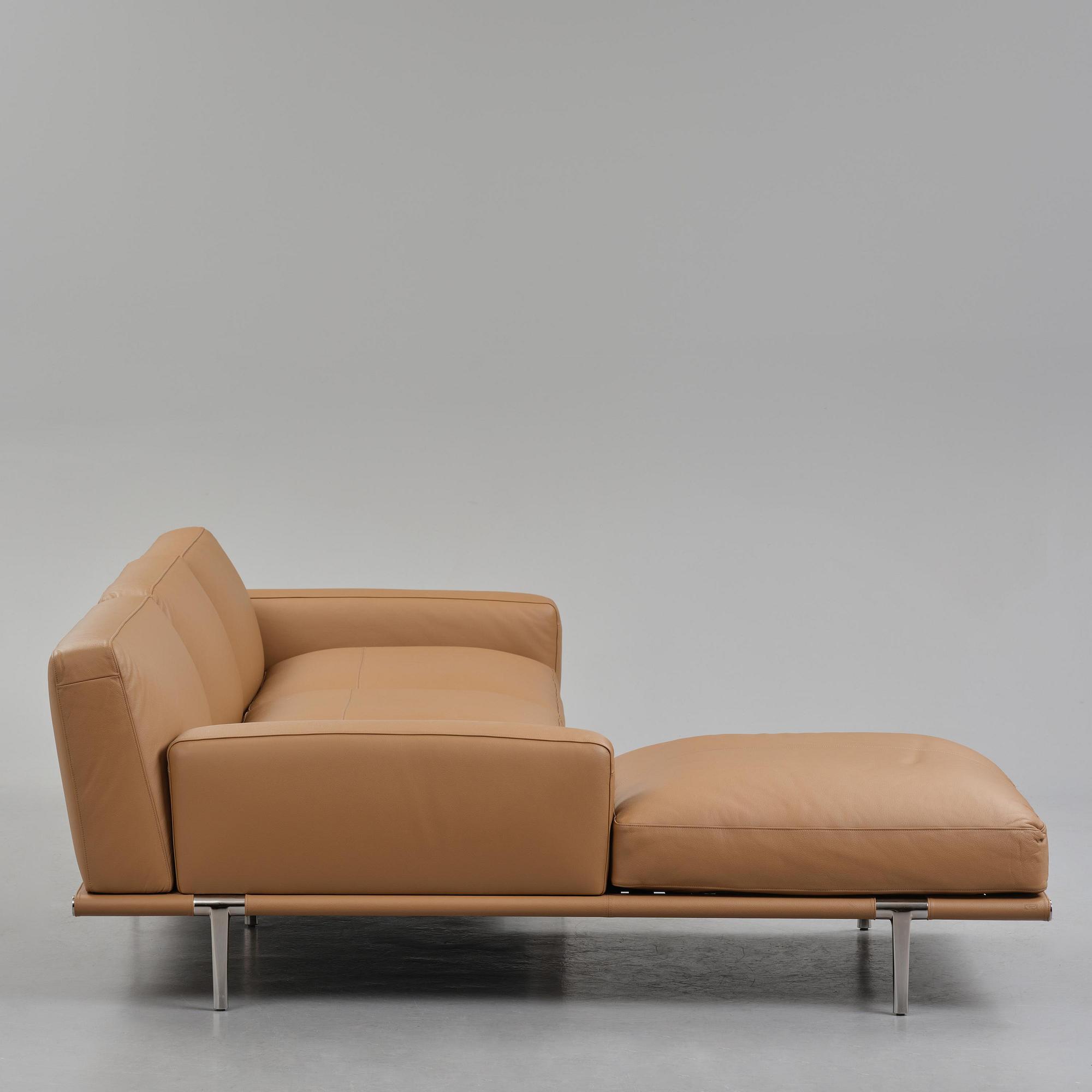 Ludovica Serafini & Roberto Palomba, a "Let it Be" sofa, Poltrona Frau, Italy, 2025.