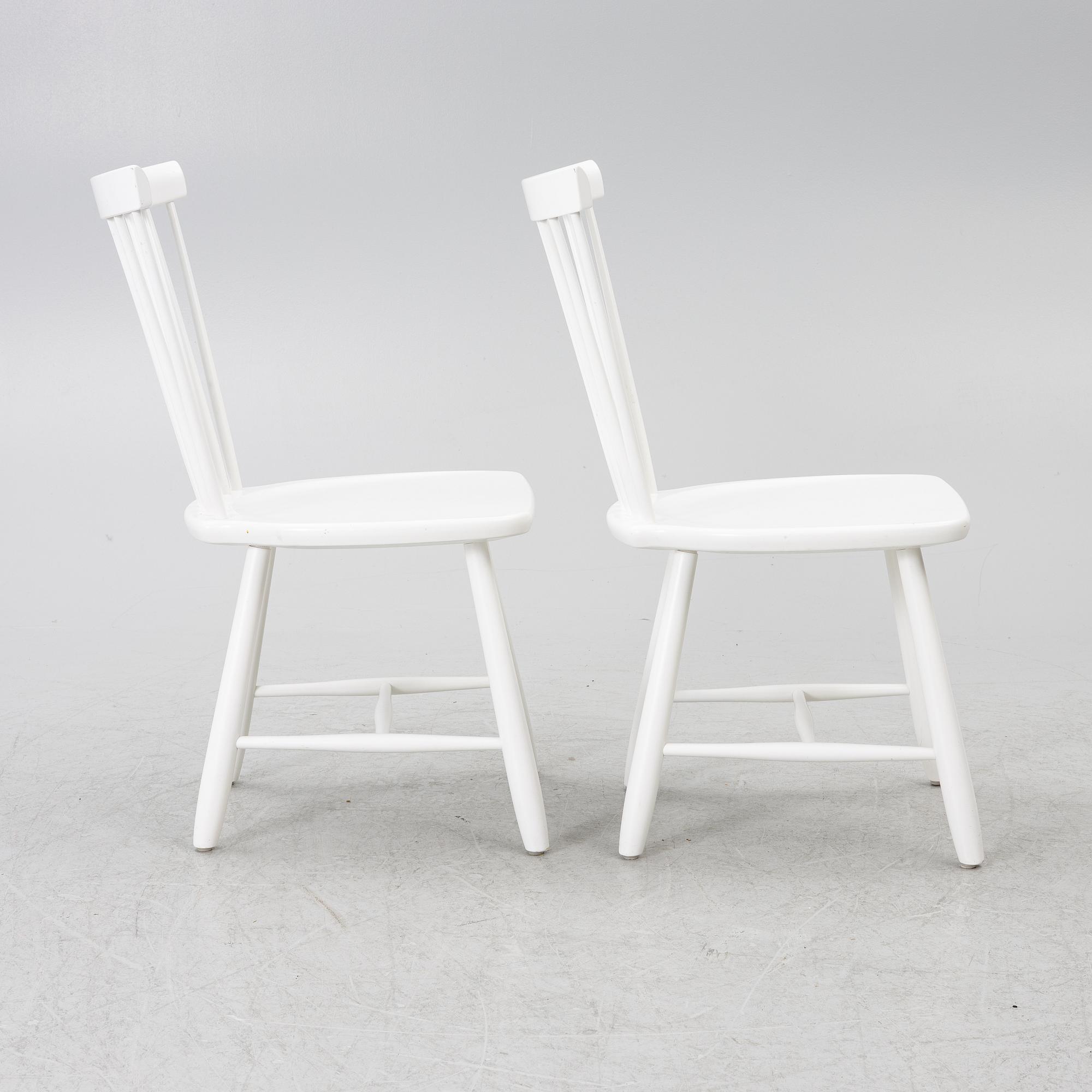 Carl Malmsten, stolar, ett par, "Lilla Åland", Stolab, 2012.