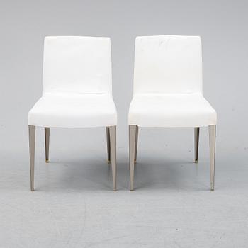 Antonio Citterio, a set of eight "Melandra chairs for B&B Italia.