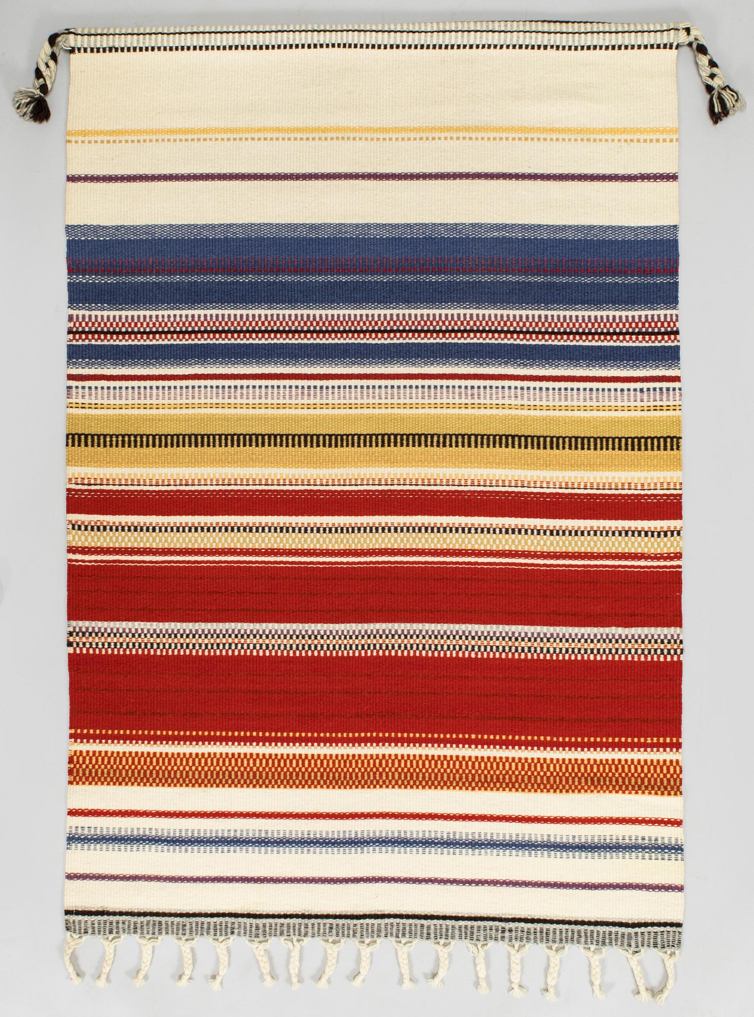 Elsa Montell-Saanio, rana / väggbonad, "Höstfärger" Finland. Ca 130 x 87 cm.