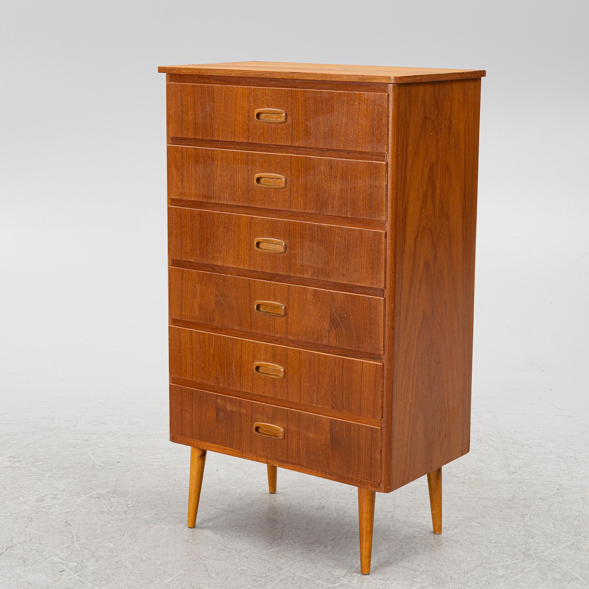 Chest of drawers, 1960s.