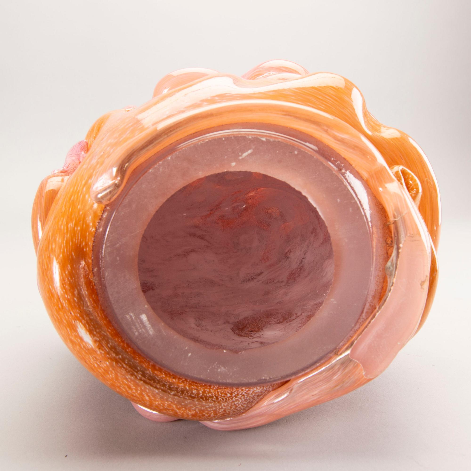 Ludvig Löfgren, a signed and datd 2016 unique glass sculpture.