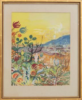 ERIK JÖNSSON, a signed and dated water colour.