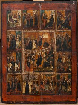IKON. Ryssland. 1800-tal.