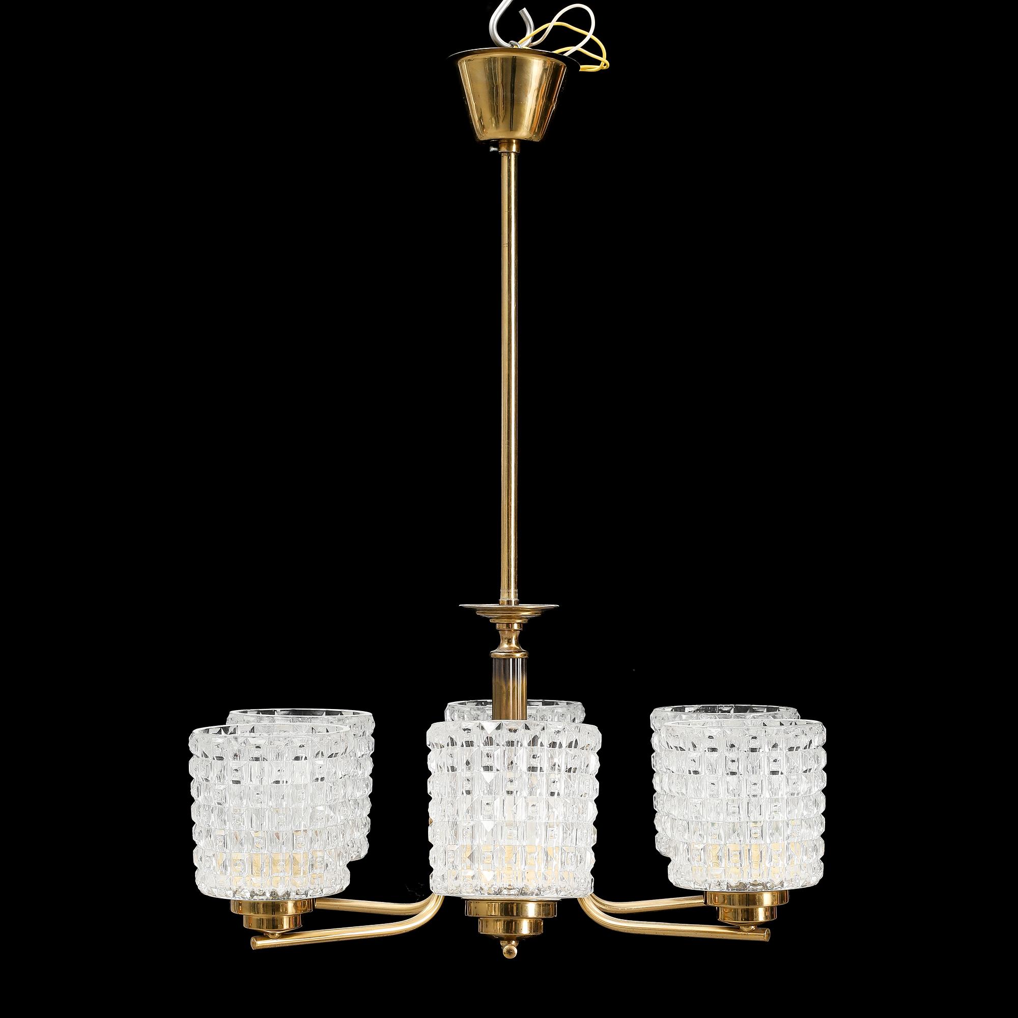 A ceiling lamp, second half 1900's.