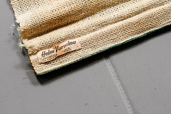 A circa mid 20th century tapestry made by Helmi Vuorelma Oy, Lahti, Finland.