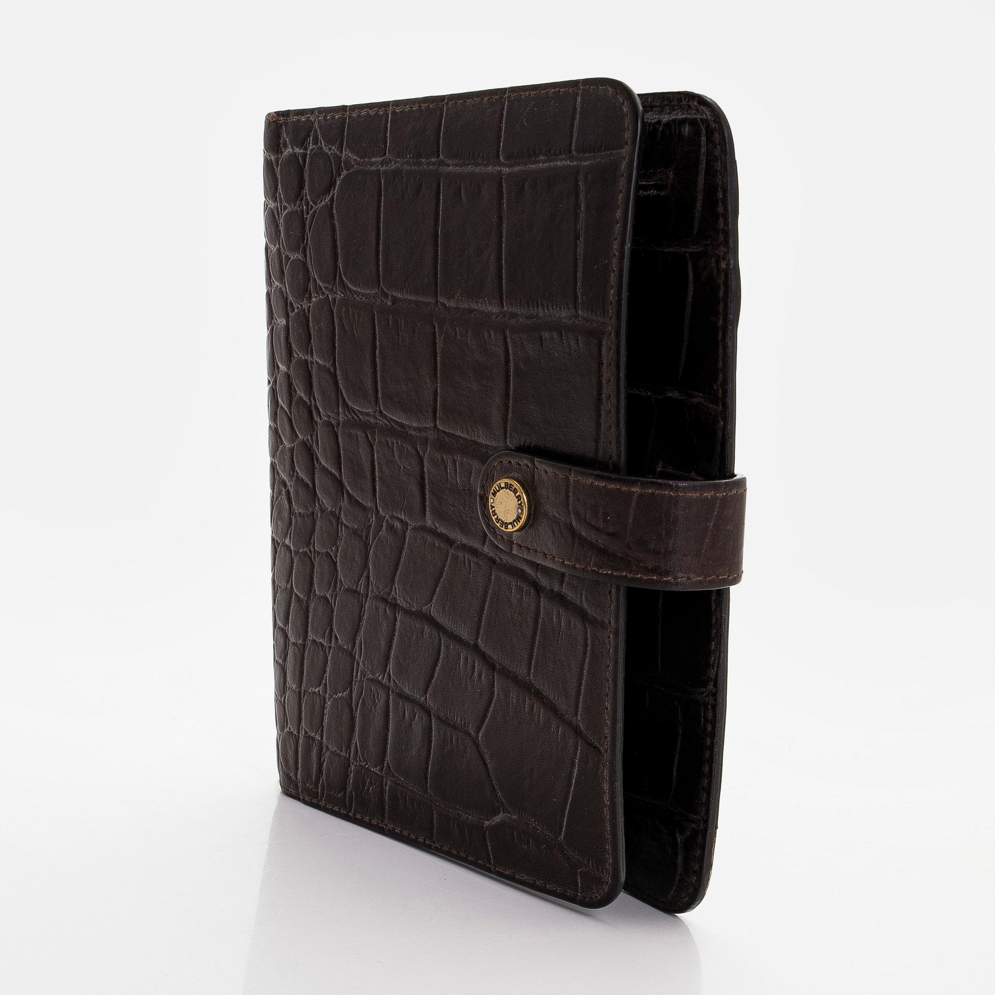 Mulberry, planner cover.