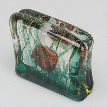 A GINO CENEDESE MURANO GLASS SCULPTURE.