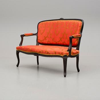 SOFFA, rokokostil, 1900-talets mitt.