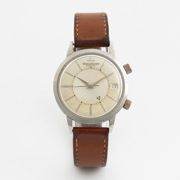 Jaeger-LeCoultre, Memovox, wristwatch, 37 mm.