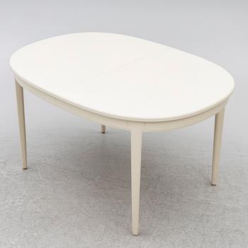 Carl Malmsten, dining group, 7 pieces, "Herrgården", Åfors, second half of the 20th century.