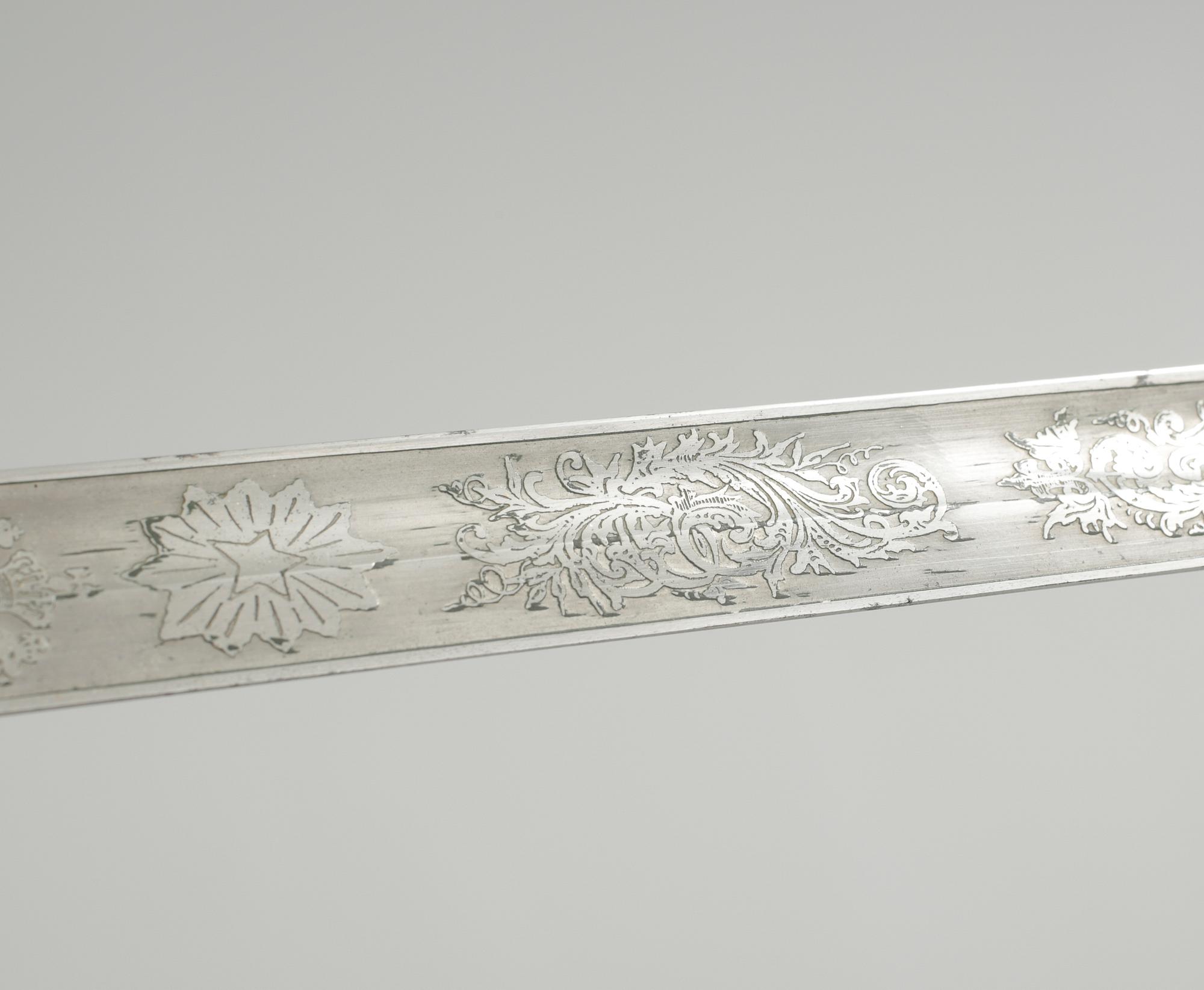 SABEL, modell 1878/1915, för officer vid flottan.