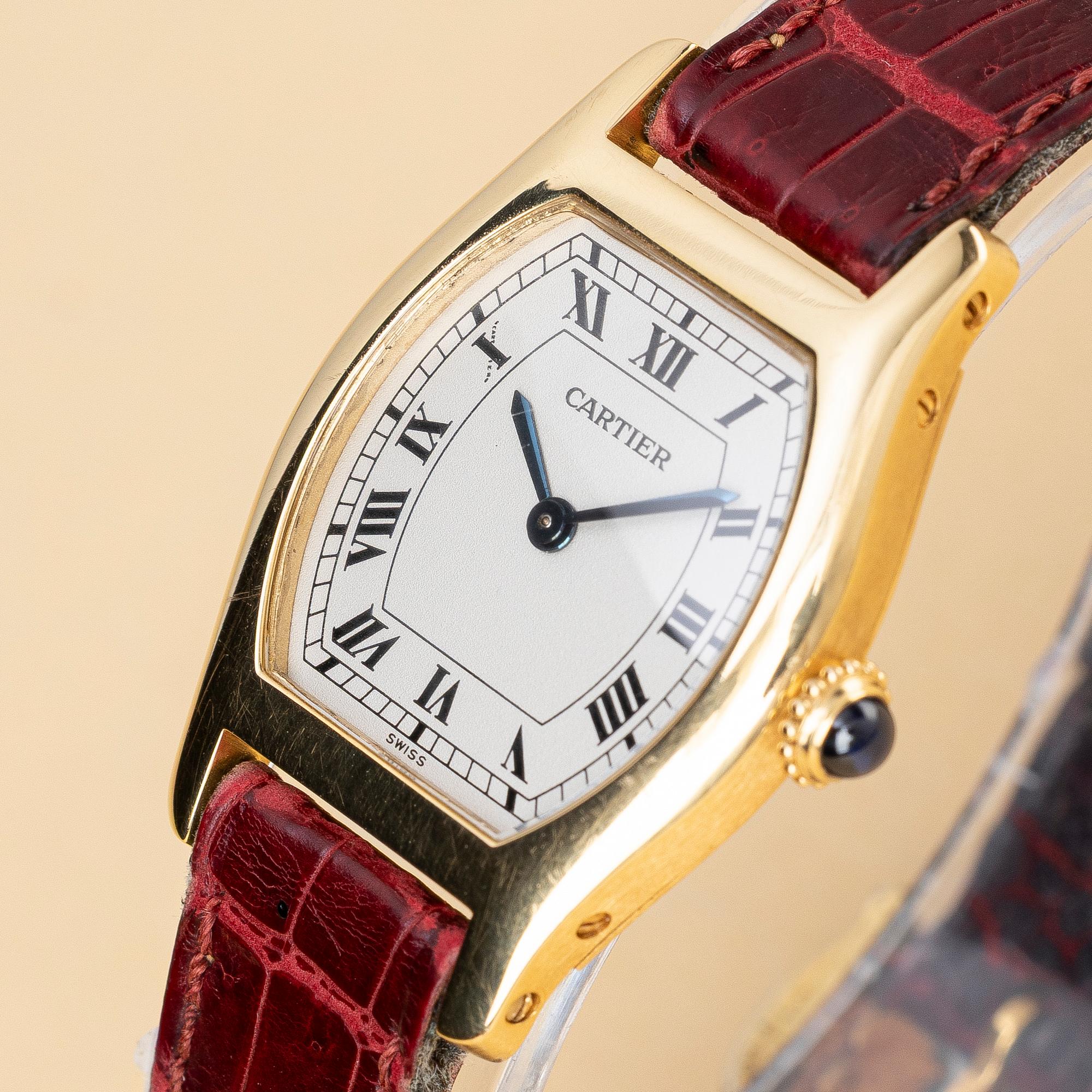 Cartier, Tortue, "Swiss Dial", ca 1980.