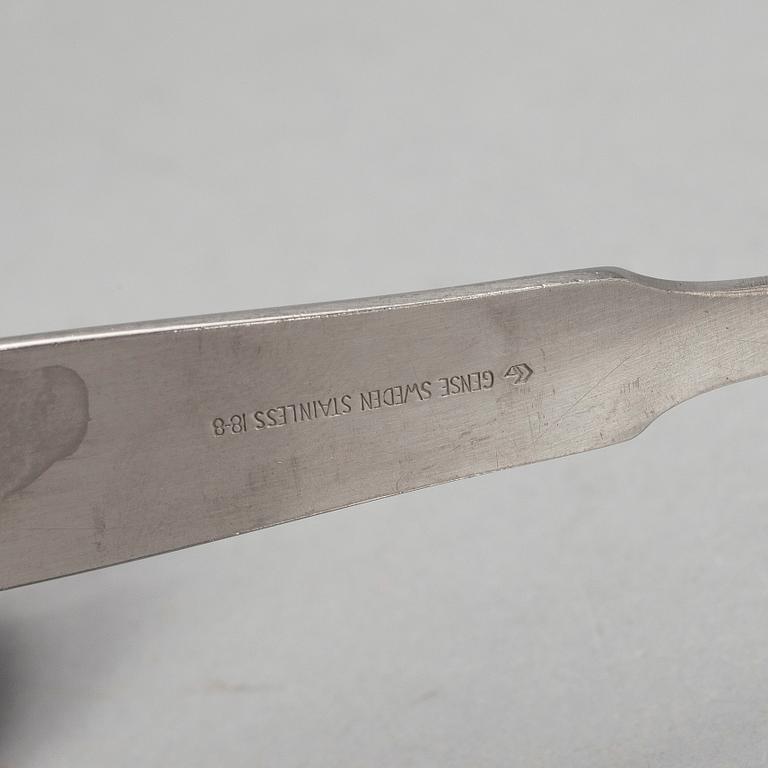 BESTICKSERVIS, rostfritt stål, 121 delar, "Ranka", Gense.