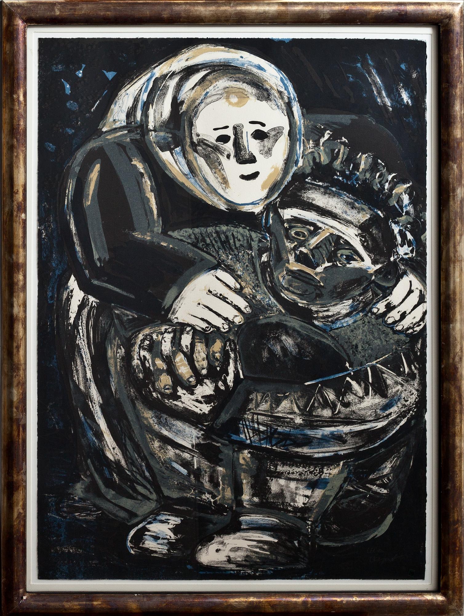 LENA CRONQVIST, färglitografi, signerad och numrerad 42/170.