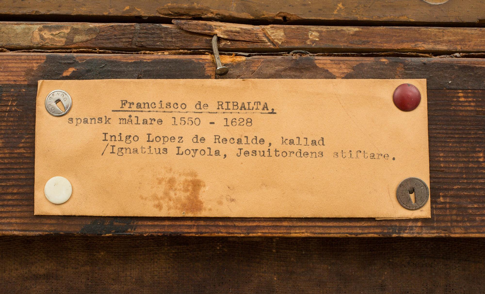 FRANCISCO  RIBALTA, efter, 1700-tal.